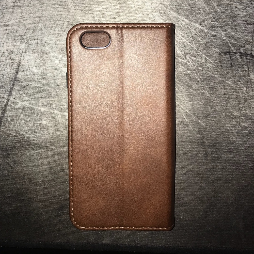 Brown Leather iPhone 6 phone case